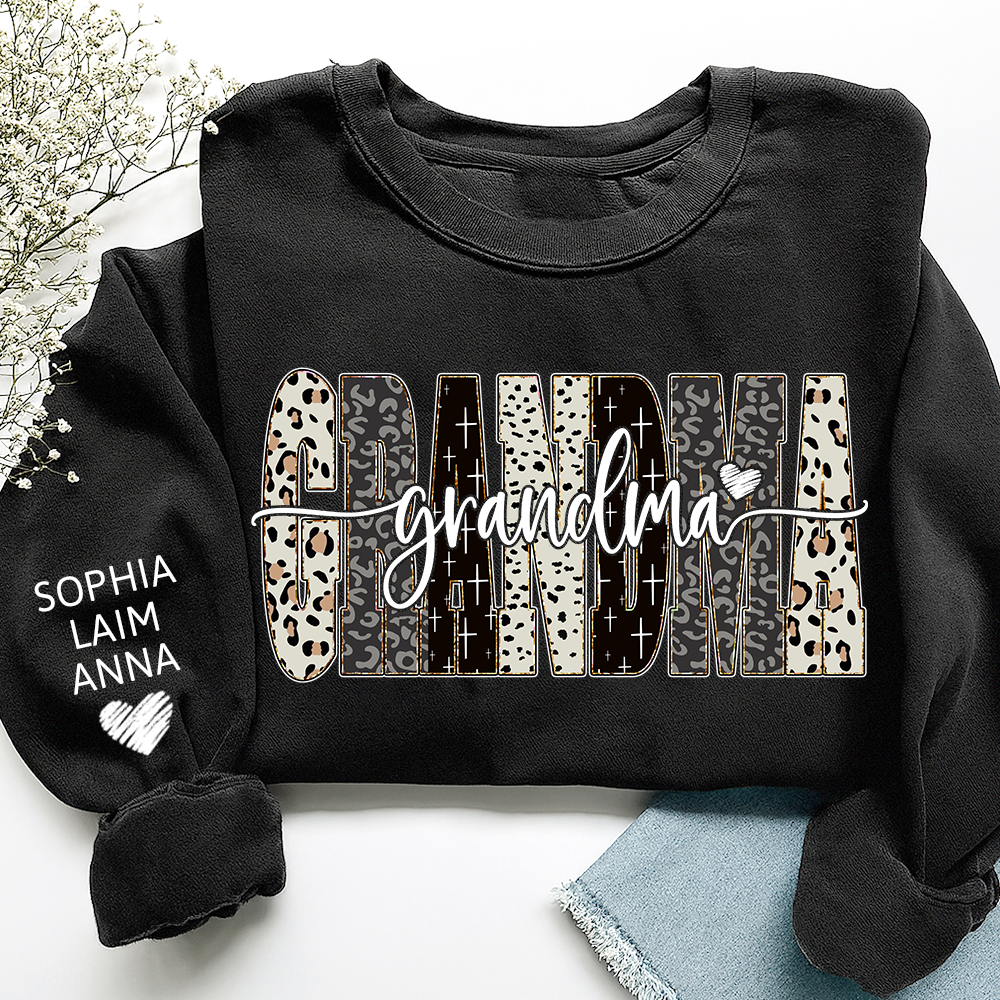 Bible Style Design, Custom Gift For Grandma And Her Grandchildren