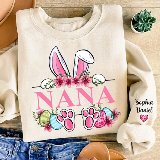 Grandma Bunny And Grandkids Easter Days Sweatshirt
