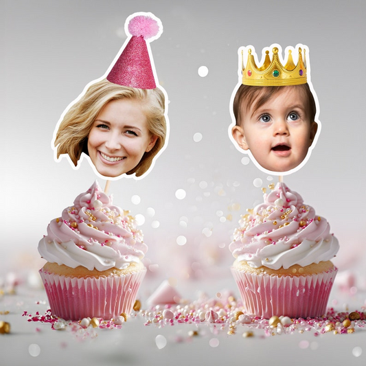 Face Cupcake Topper, Custom cupcake Topper, Cupcake Topper face, Baby Face Cupcake Topper, Face Topper, Cupcake Face Topper