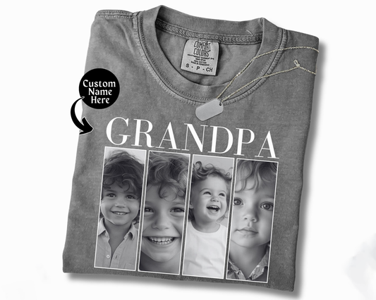Custom Mimi Comfort Colors Shirt, Personalized Gift For Grandma, Mothers Day