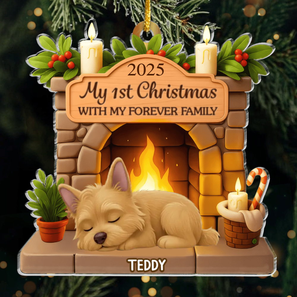 Custom Cairn Terrier Acrylic Ornament, Custom Pet Design, Unique Christmas Gift for Dog Moms, Dads & Animal Lovers Ornament