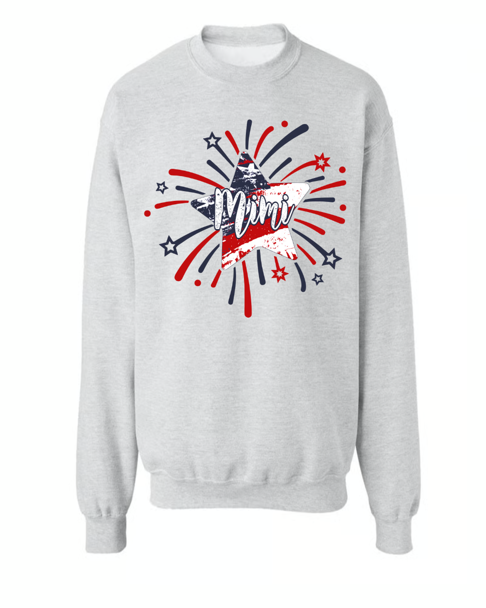 Mimi And Kids Firework America Flag CTH01 Copy