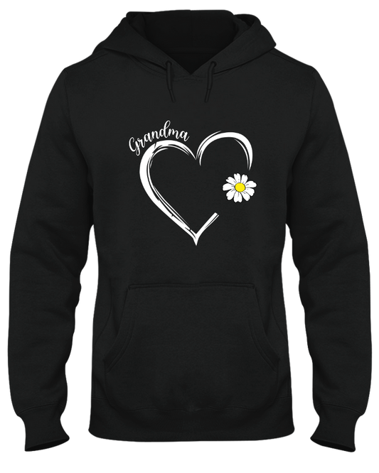 Grandma Daisy Heart Shirt, Custom Grandma With Kids, Mother's Day TH Copy
