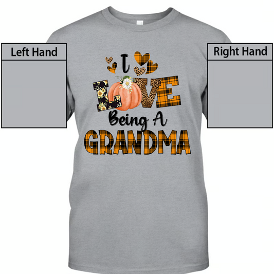 Love Pumpkin Season Love Being Grandma
