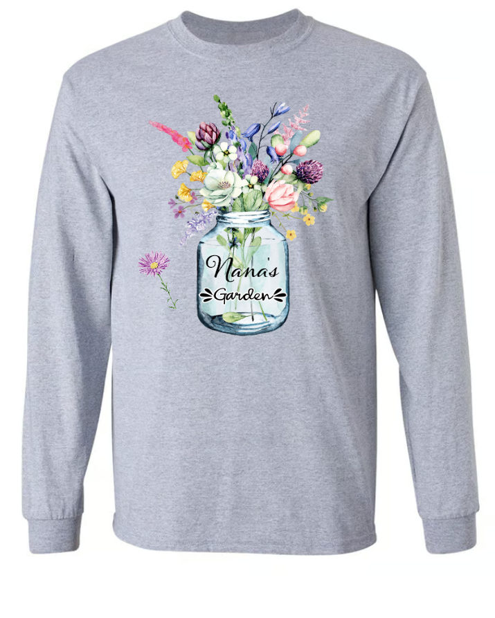 Mother's Day Gift, Nana's Garden BirthMonth Flower CTH01