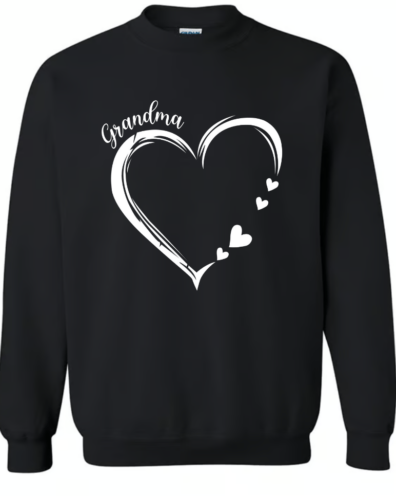 Mimi and Grandkids Flag American Hearts