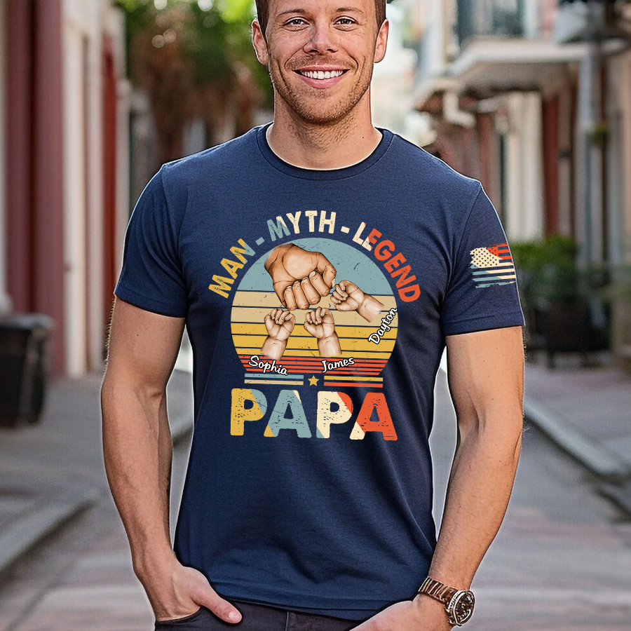 Papa The Man The Myth The Legend, Father's Day Gift Grandpa