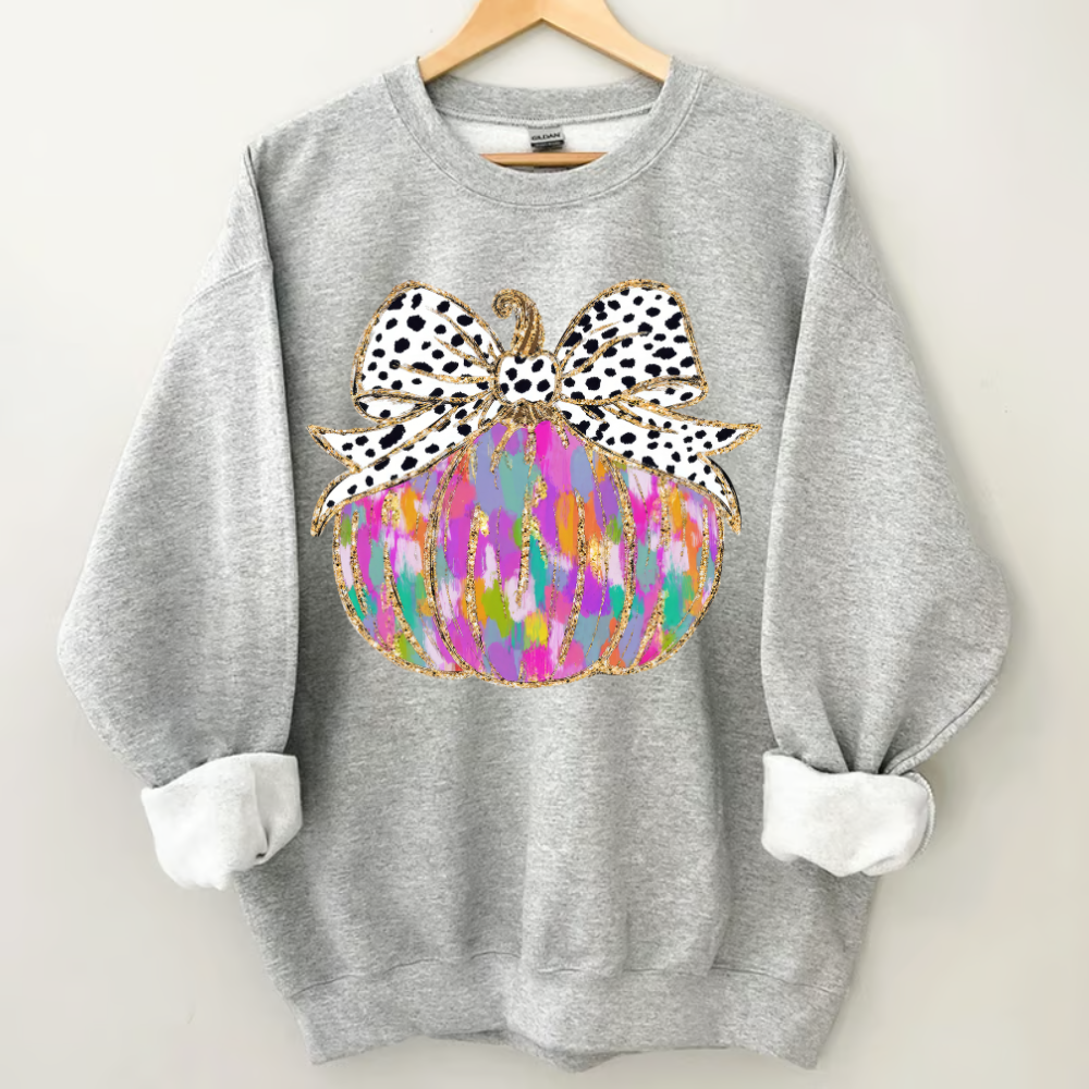 Fall Pumpkin Custom Pumpkin Sweatshirt