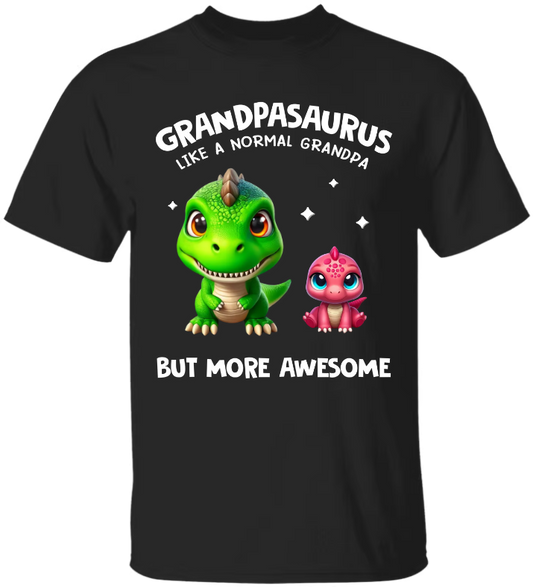 Papa The Man The Myth The Bad Influence With Kids T-Shirt