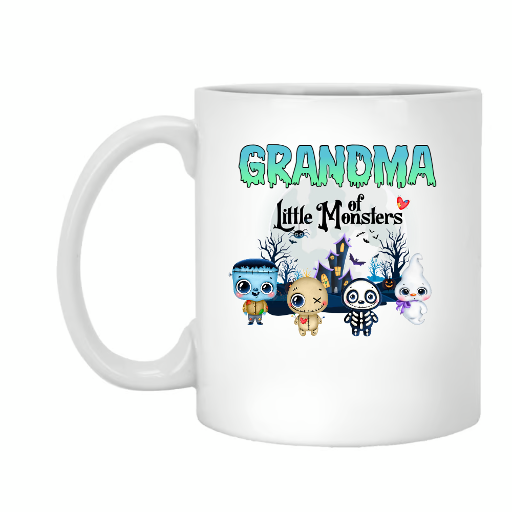 Halloween Grandma Little Of Monsters With Grandkids Cute