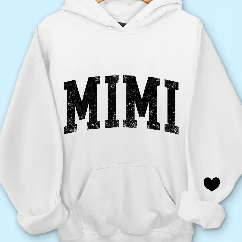 Personalized Mom Est. 2025 Sweatshirt – Custom Name Sleeve, Cozy Christmas Gift for New Moms
