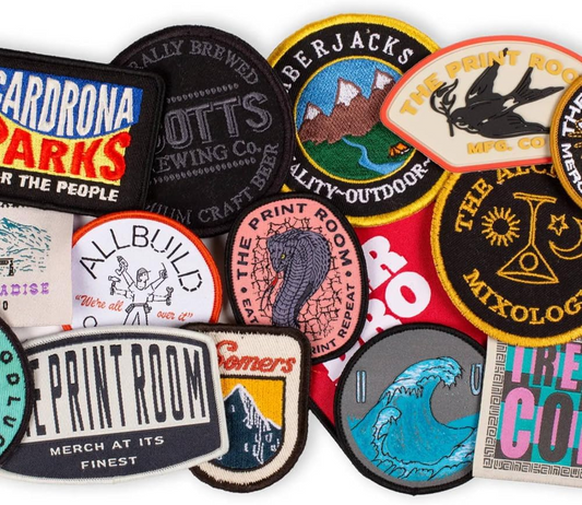 Custom Embroidered Patches, Design Your Own Personalized Name Logo Patch, Iron On Sew On Hook Loop Any Shape Custom Patch