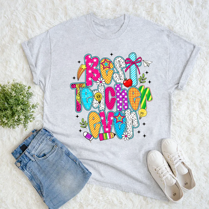 Preppy Best Teacher Ever Teach Love Inspire