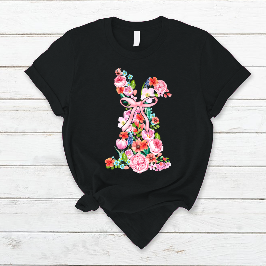Bunny Easter Coquette T-Shirt