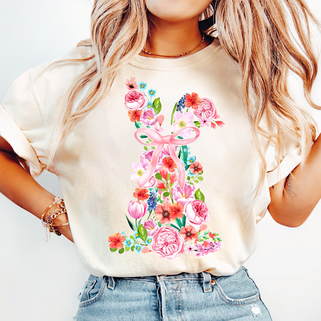 Bunny Easter Coquette T-Shirt