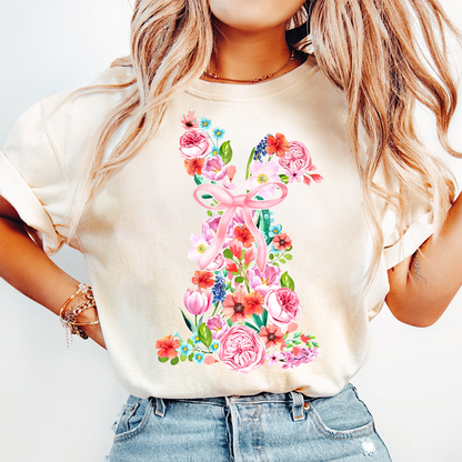 Bunny Easter Coquette T-Shirt