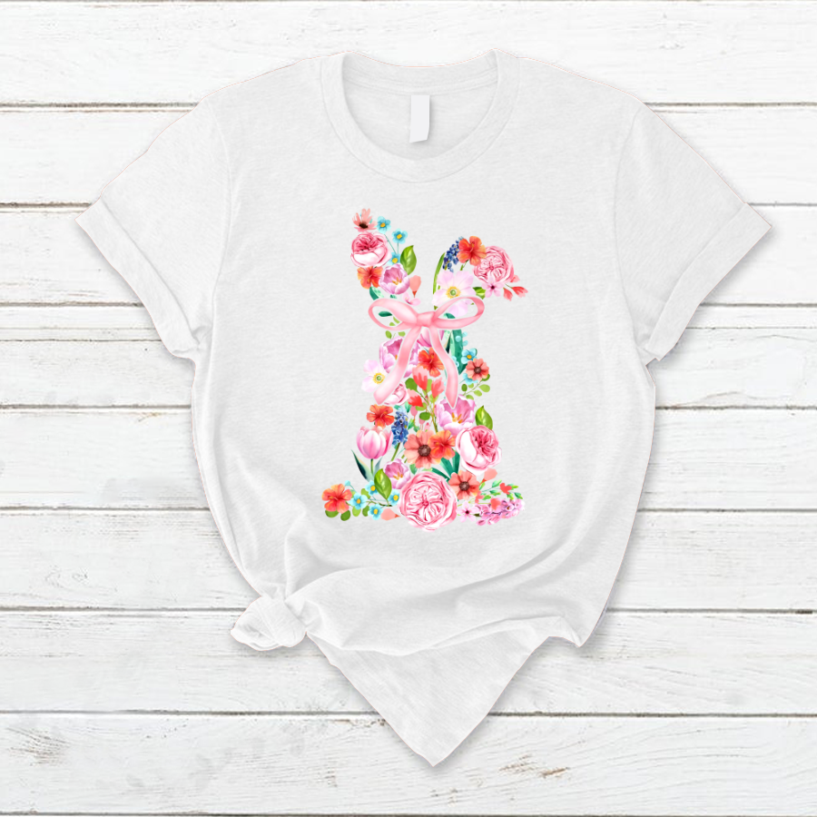 Bunny Easter Coquette T-Shirt