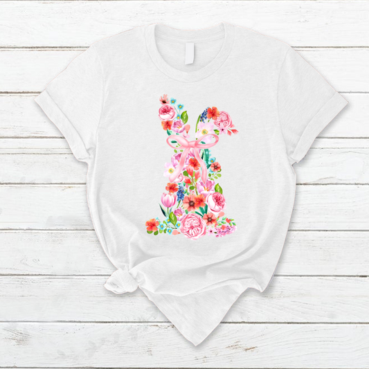 Bunny Easter Coquette T-Shirt