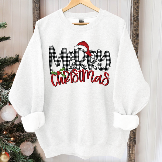 Christmas Sweatshirt, Merry Christmas Sweatshirt, Christmas Shirt for Women, Christmas Crewneck Sweatshirt, Holiday Sweater, Christmas Gift
