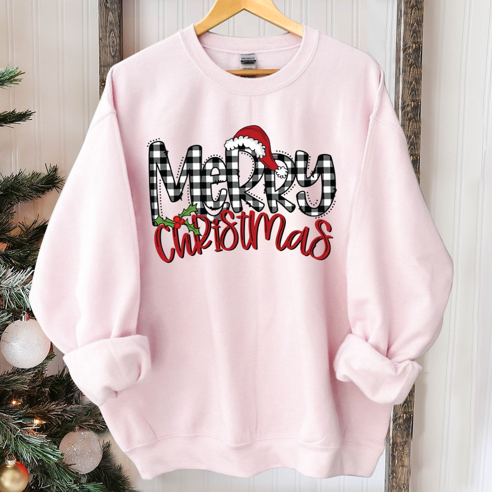 Christmas Sweatshirt, Merry Christmas Sweatshirt, Christmas Shirt for Women, Christmas Crewneck Sweatshirt, Holiday Sweater, Christmas Gift