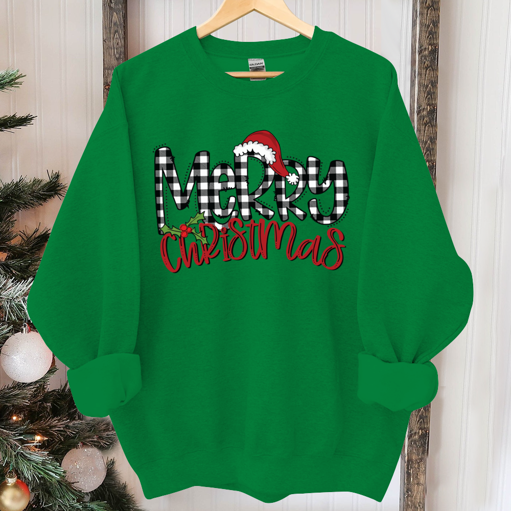 Christmas Sweatshirt, Merry Christmas Sweatshirt, Christmas Shirt for Women, Christmas Crewneck Sweatshirt, Holiday Sweater, Christmas Gift