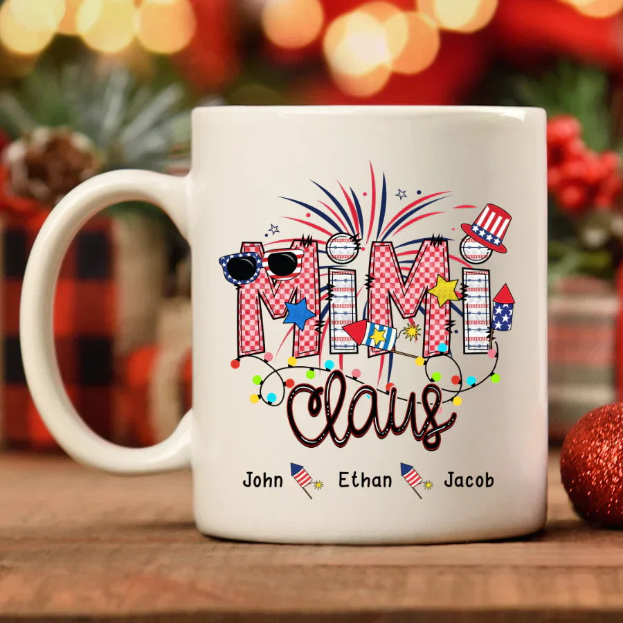 Christmas Mimi Claus And Kids CTH01 Mug
