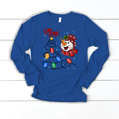 Christmas Tree Mimi And Grandkids CTH01 Longsleeve