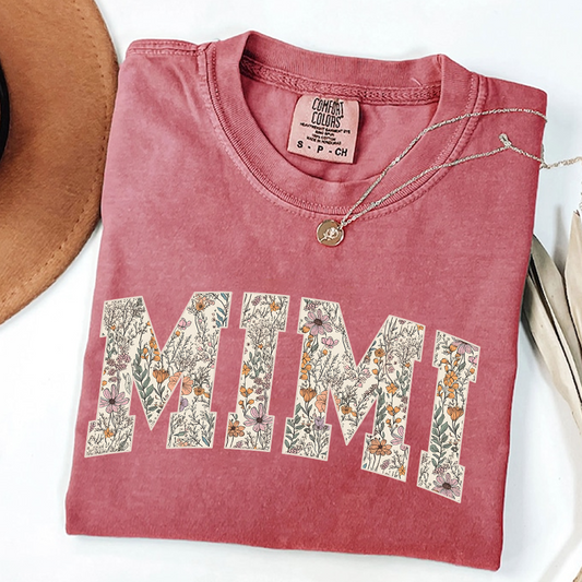 Comfort Colors® Vintage Floral Mimi T-Shirt
