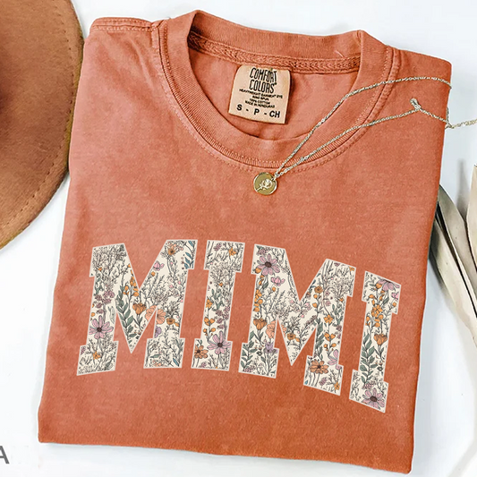 Comfort Colors® Vintage Floral Mimi T-Shirt