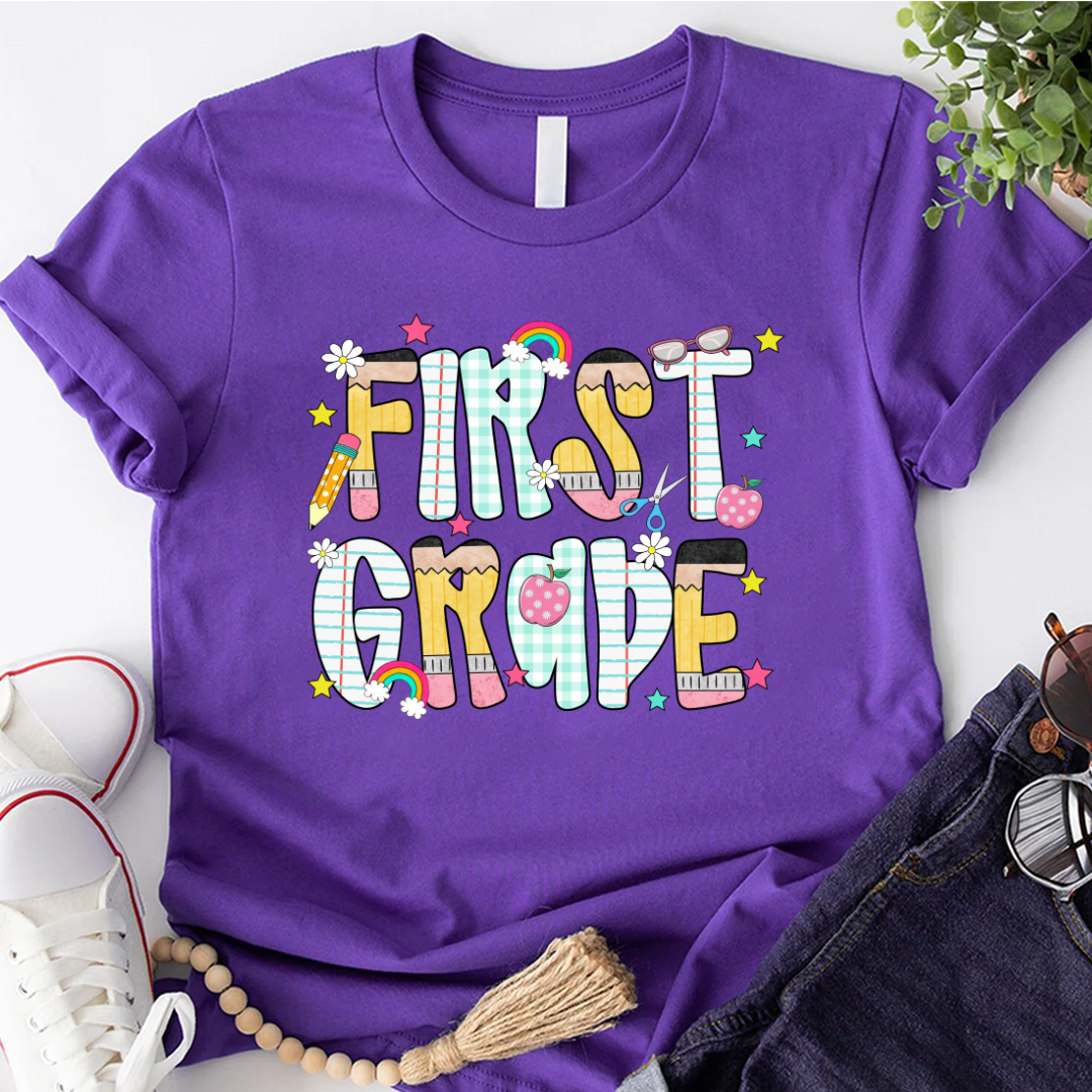 Chers Teacher Shirt - Custom Grade Level Back to School Tee for Teachers