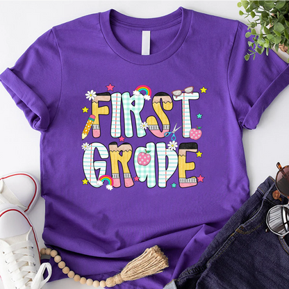 Chers Teacher Shirt - Custom Grade Level Back to School Tee for Teachers