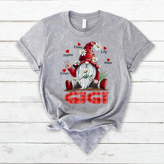 Gigi Gnome Heart Kids VT22120072 T-Shirt