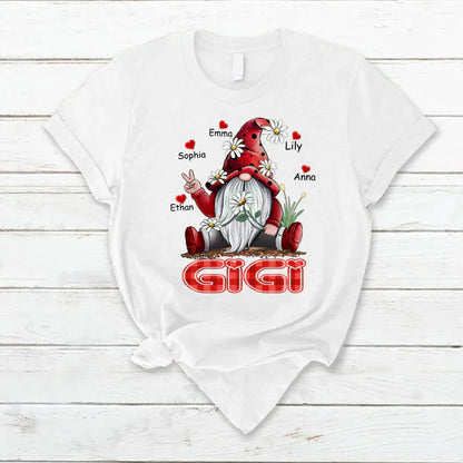 Gigi Gnome Heart Kids VT22120072 T-Shirt