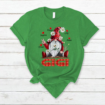 Gigi Gnome Heart Kids VT22120072 T-Shirt