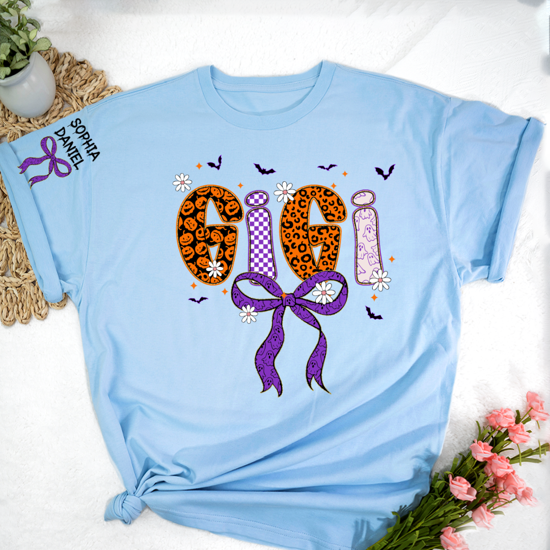 Halloween Gigi Boo Custom Grandma And Grandkids Name (Copy)