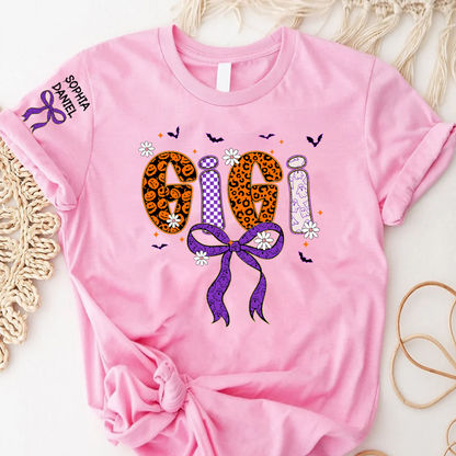 Halloween Gigi Boo Custom Grandma And Grandkids Name