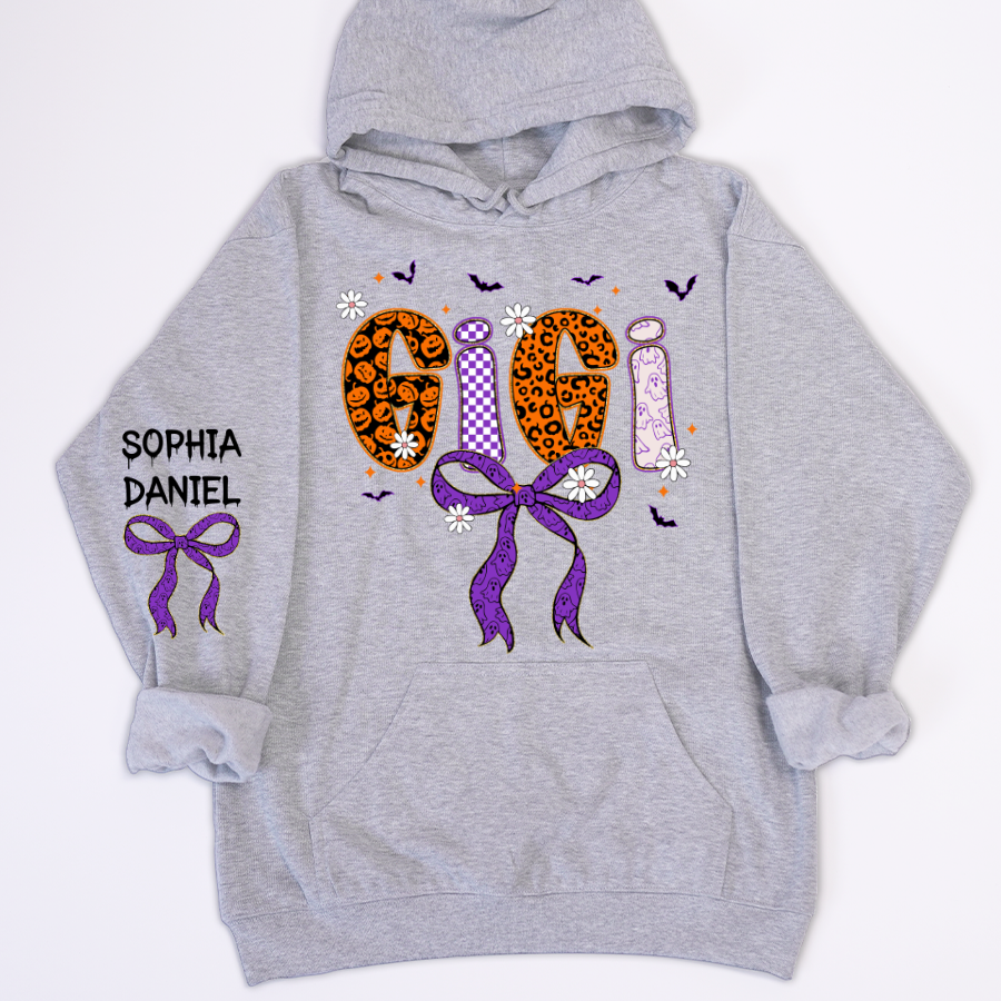 Halloween Gigi Boo Custom Grandma And Grandkids Name
