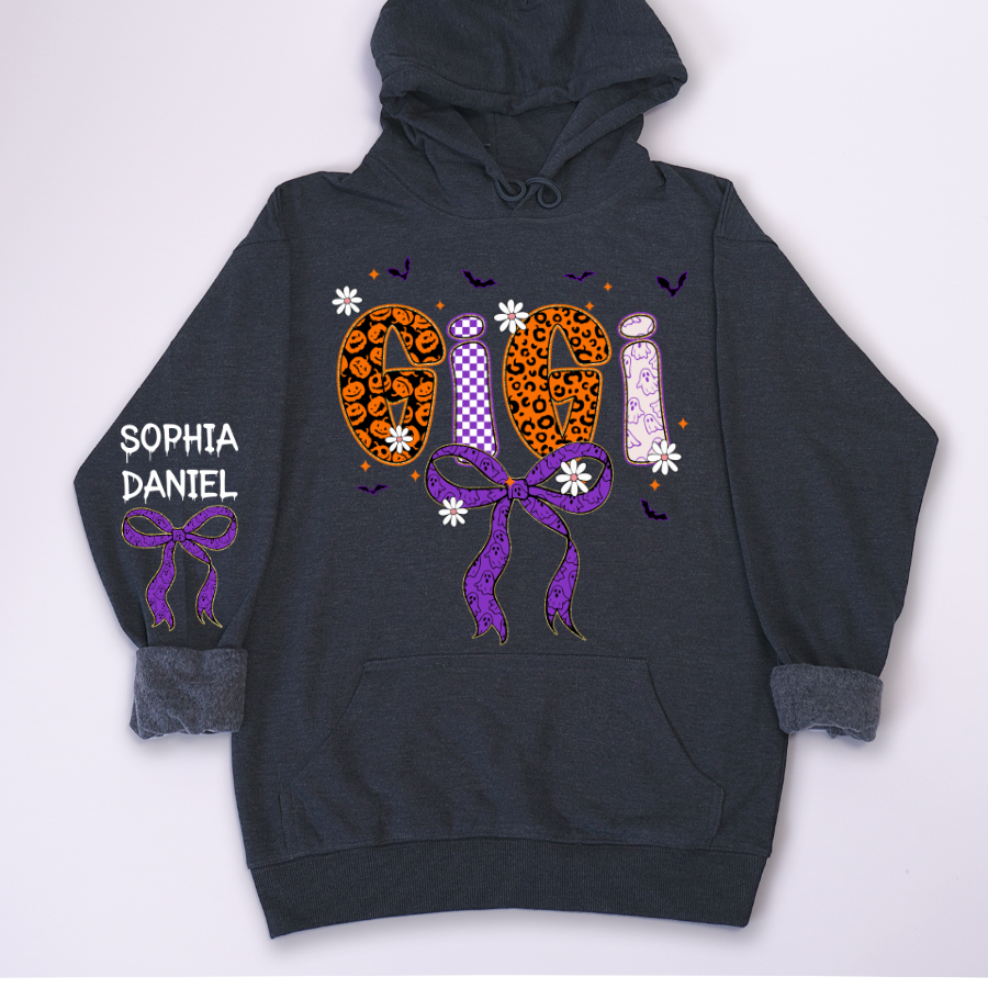 Halloween Gigi Boo Custom Grandma And Grandkids Name