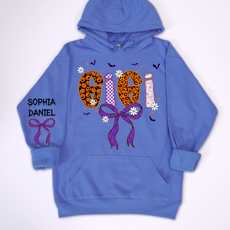 Halloween Gigi Boo Custom Grandma And Grandkids Name (Copy)