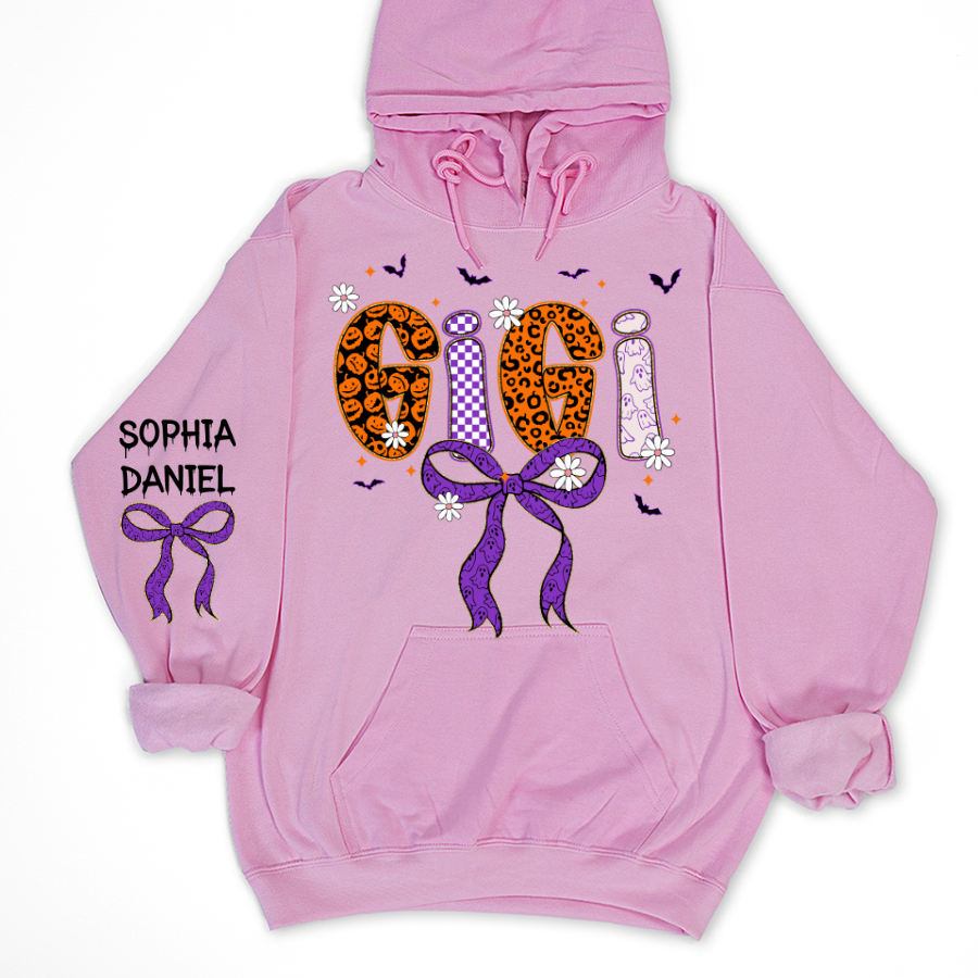 Halloween Gigi Boo Custom Grandma And Grandkids Name (Copy)