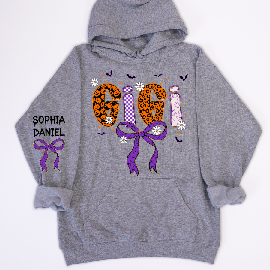 Halloween Gigi Boo Custom Grandma And Grandkids Name