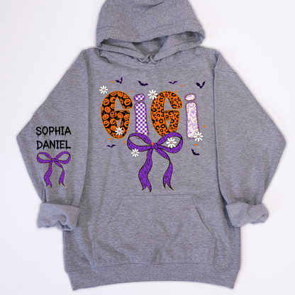 Halloween Gigi Boo Custom Grandma And Grandkids Name
