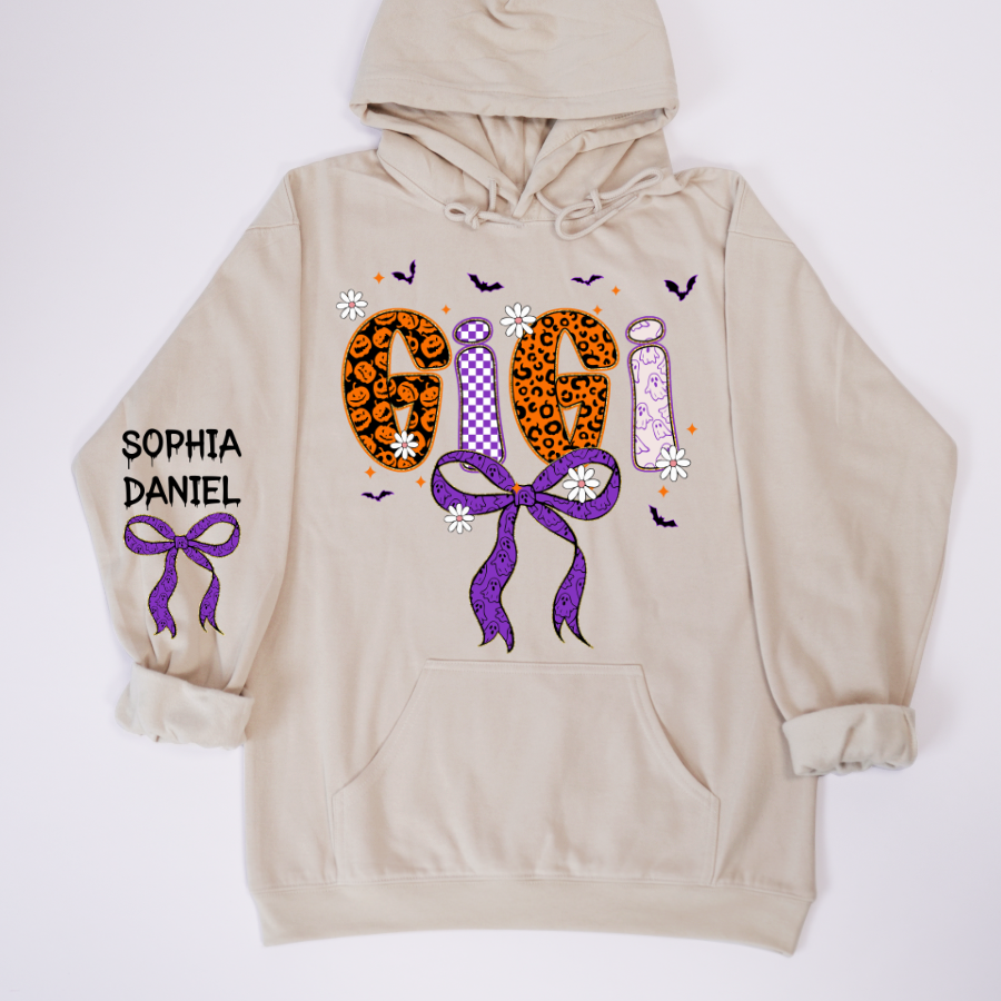 Halloween Gigi Boo Custom Grandma And Grandkids Name (Copy)
