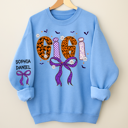 Halloween Gigi Boo Custom Grandma And Grandkids Name