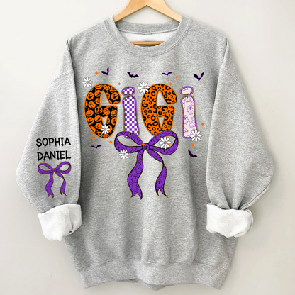 Halloween Gigi Boo Custom Grandma And Grandkids Name (Copy)