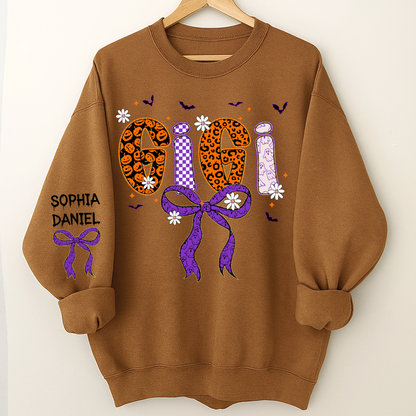 Halloween Gigi Boo Custom Grandma And Grandkids Name (Copy)