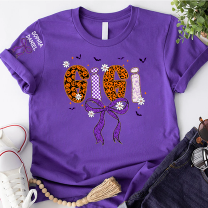 Halloween Gigi Boo Custom Grandma And Grandkids Name (Copy)
