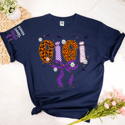 Halloween Gigi Boo Custom Grandma And Grandkids Name