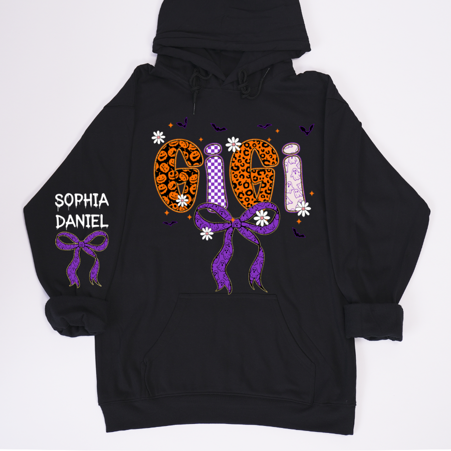 Halloween Gigi Boo Custom Grandma And Grandkids Name