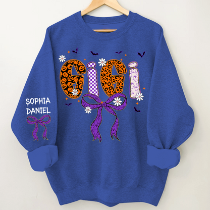 Halloween Gigi Boo Custom Grandma And Grandkids Name (Copy)